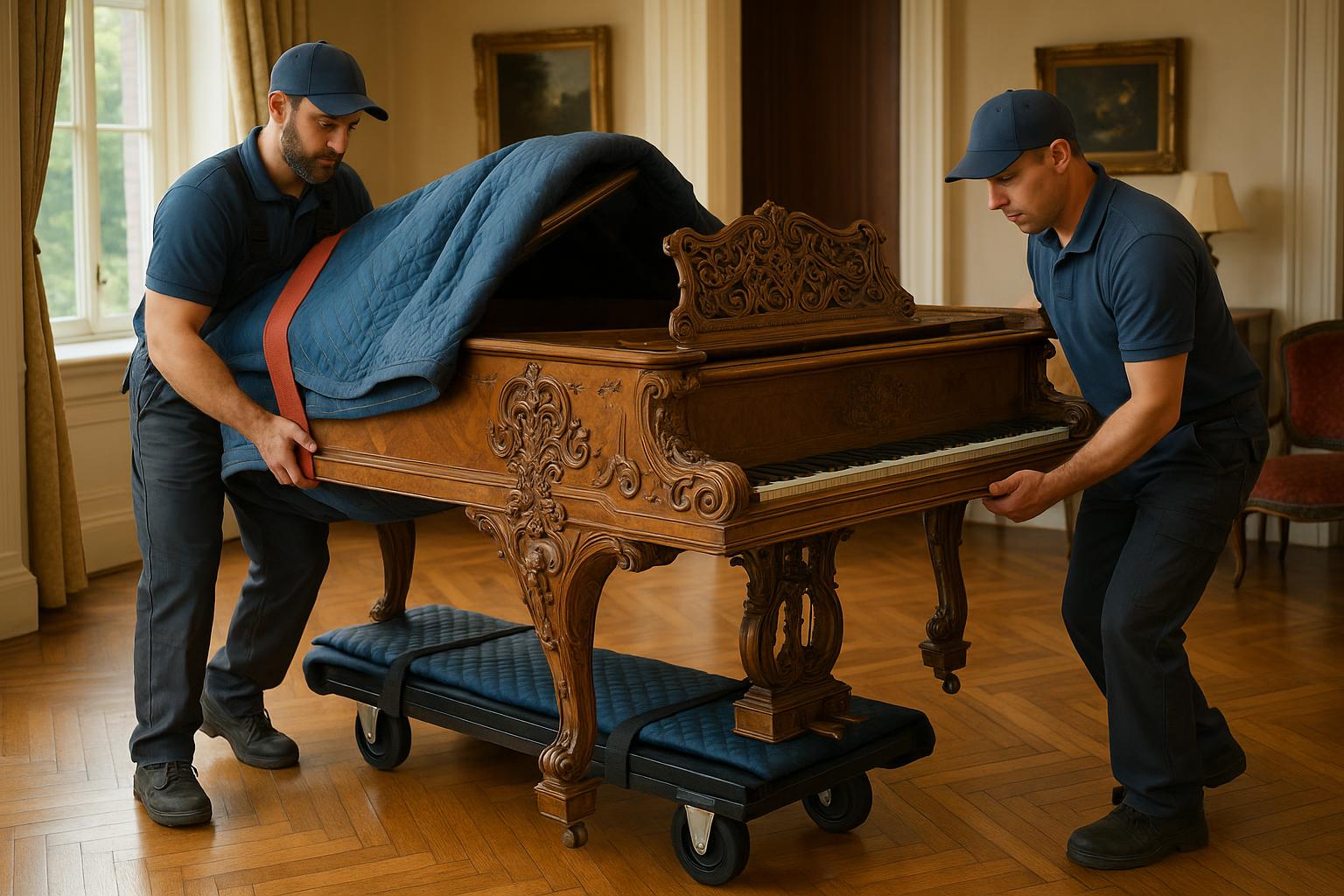 Antique Piano Moving