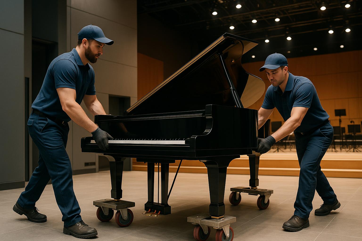 Commercial Piano Moving