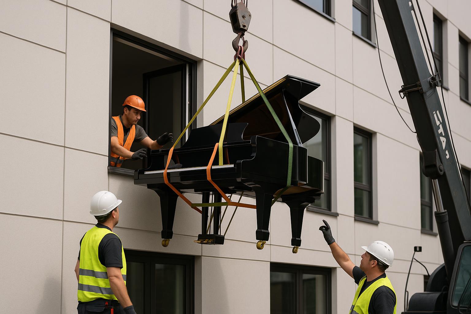 Piano Hoisting Services